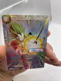 SSB Vegeta Dragon Ball Super Card Game BT27-039 History Of Z Serial Booster Dbs - Image 5