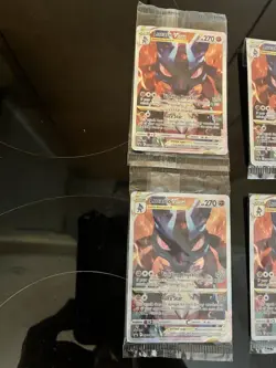 2023 Lucario VSTAR SWSH291 Crown Zenith ETB Promo Card SEALED Lot Of 4 NM - Image 2