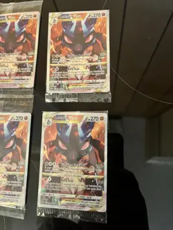 2023 Lucario VSTAR SWSH291 Crown Zenith ETB Promo Card SEALED Lot Of 4 NM - Image 3