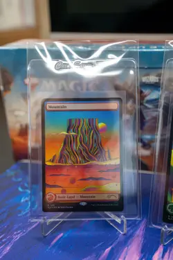 MTG SECRET LAIR CHAOS VAULT “STRANGE SANDS” FULL LANDS FOIL SET **MINT!!!** - Image 2