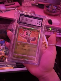 Pokemon Shining Celebi CSMJC 001/010 Simplified Chinese Edition CGC 10 - Image 1