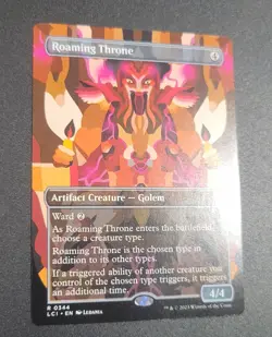Roaming Throne (Borderless) The Lost Caverns of Ixalan Regular - Image 2