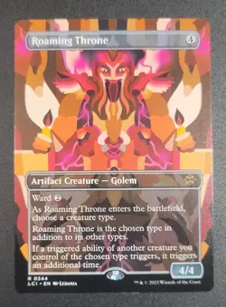 Roaming Throne (Borderless) The Lost Caverns of Ixalan Regular - Image 3