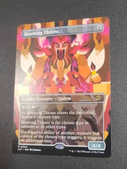Roaming Throne (Borderless) The Lost Caverns of Ixalan Regular - Image 4
