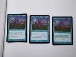 Magic The Gathering Foil spell Prophecy x3 - Image 1