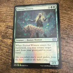 MTG Eternal Witness 145/331 - Image 1