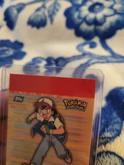 MEAR MINT Ash Ketchum - Series 3 Rare Pop-up Pokemon Topps 2000 - Image 4