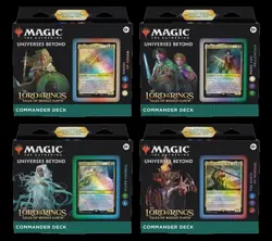 MtG The Lord of The Rings: Tales of Middle-Earth Commander Decks Set - OVP - Image 1