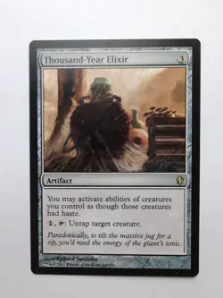 MTG Thousand-Year Elixir (C13) Commander 2013 Regular Rare 266/356 - Image 1