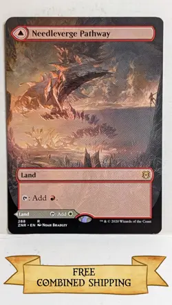 Needleverge Pathway (Borderless) Zendikar Rising Regular - Image 1