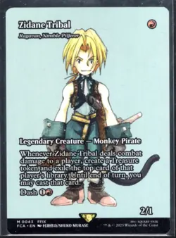 MTG FINAL FANTASY: Through the Ages #43 Zidane Tribal Non-Foil - Image 1