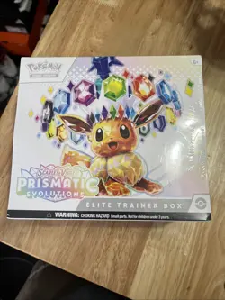 Pokemon Prismatic Evolutions Elite Trainer Box ETB Factory Sealed - Image 1