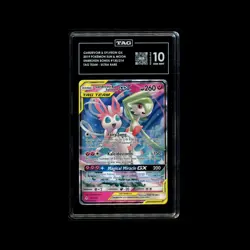 Pokemon Gardevoir & Sylveon GX TAG TEAM Ultra Rare Holo 130/214 TAG 10 - Image 1