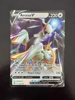 Arceus V 122/172 Near Mint SWSH09: Brilliant Stars Pokemon TCG - Image 1