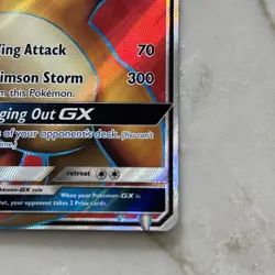 Charizard GX SM60 JUMBO Oversized Holo Promo Pokemon TCG Look - Image 3