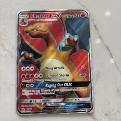 Charizard GX SM60 JUMBO Oversized Holo Promo Pokemon TCG Look - Image 5