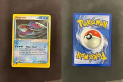 POKEMON UNGRADED KYOGRE EX 001 P NINTENDO BLACK STAR PROMOS NON HOLO NM - Image 1
