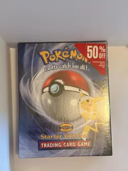 Pokemon Starter Gift Box 1999 Factory Sealed w/ Jungle Booster theme deck - Image 1