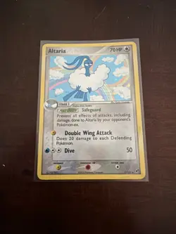 Pokemon TCG Altaria 1/107 EX Deoxys 70 HP Stage 1 Holo Rare Card - Image 1
