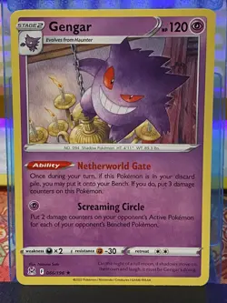 Gengar 66/196 (Non-holo) - Lost Origin - Pokemon TCG English - Image 1