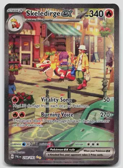 Skeledirge ex 258/193 Paldea Evolved Pokemon NM - Image 1