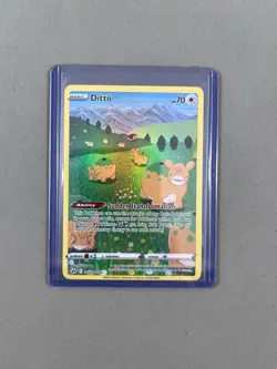 Ditto GG22/GG70 Pokemon Crown Zenith Galarian Gallery Holo Rare Near Mint - Image 1