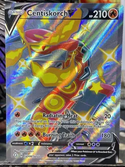 Centiskorch V Ultra Rare - SV108/SV122 Shining Fates Shiny Vault - Pokemon NM - Image 1
