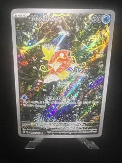 Magikarp 203/193 Paldea Evolved Illustration Rare Full Art Holo - Image 1