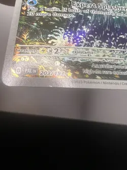 Magikarp 203/193 Paldea Evolved Illustration Rare Full Art Holo - Image 5