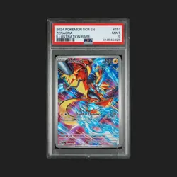 ZERAORA 151 POKEMON SCR EN-STELLAR CROWN | ILLUSTRATION RARE PSA 9 - Image 1