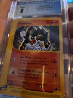 2003 Skyridge 66/144 Houndour eReader CGC 8 MINT PSA Pokemon TCG - Image 2