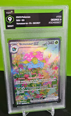 Pokemon Scarlet & Violet 151 #198 Venusaur ex Special Illustration DEGREE 9 - Image 1