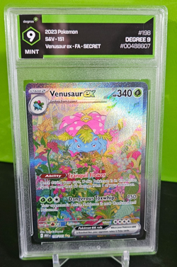 Pokemon Scarlet & Violet 151 #198 Venusaur ex Special Illustration DEGREE 9 - Image 2