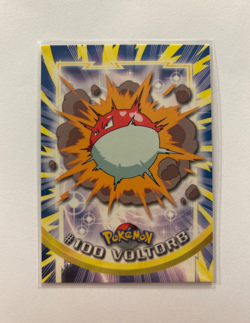 2000 Pokemon Voltorb #100 TV Animation Edition Topps Blue Logo - Image 1