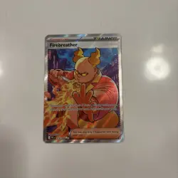 Pokemon TCG Firebreather 119/094 Me02: Phantasmal Flames Full Art Holo Trainer - Image 1