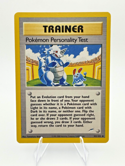 Pokemon Personality Test 102/105 Uncommon Neo Destiny Pokemon Unlimited LP - Image 1