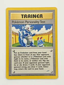 Pokemon Personality Test 102/105 Uncommon Neo Destiny Pokemon Unlimited LP - Image 2