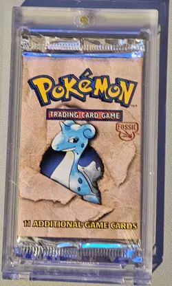 Fossil Set pokemon booster packs, Full art set (Factory Sealed/unweighed) - Image 2