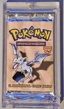 Fossil Set pokemon booster packs, Full art set (Factory Sealed/unweighed) - Image 3