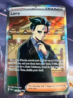 Larry 235/182 - Scarlet & Violet - Paradox Rift - Ultra Rare Pokemon TCG NM - Image 2