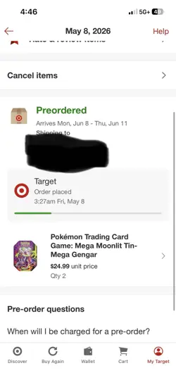 Pokemon Mega Moonlit Tin Mega Gengar & Clefable Tin Set PREORDER Ships June 9th - Image 4