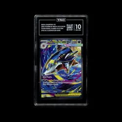Pokemon Mega Sharpedo ex 127/094 Me02: Phantasmal Flames SIR TAG 10 GEM MINT - Image 1