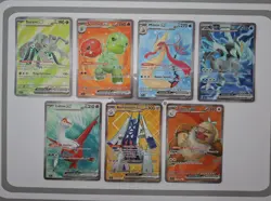 TCG Pokemon SURGING SPARKS BUNDLE Ultra Rare (All NM) - Image 1