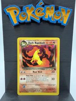 Pokemon Team Rocket #44/82 Dark Rapidash - Image 1