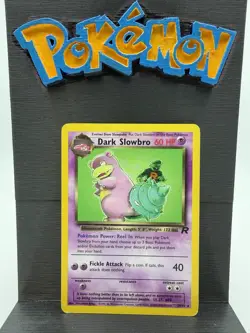 Dark Slowbro 29/82 Team Rocket Pokemon Rare Unlimited - Image 1