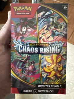 Pokemon Mega Evolution Chaos Rising Sealed Booster Box - Image 1