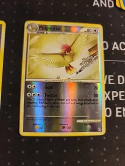 Pokemon Pidgeotto Reverse Holo HS Triumphant 47/102 LP - Image 1