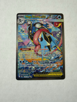 Pokemon Mega Greninja EX 116/086 Full Art Holo 350 HP 120+ Attack English - Image 1
