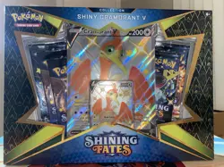 Pokemon TCG Shining Fates Shiny Cramorant V Collection Box Factory Sealed - Image 1