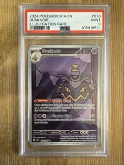 Dusknoir 070/064 Scarlet & Violet Shrouded Fable English - Pokemon TCG PSA 9 - Image 1